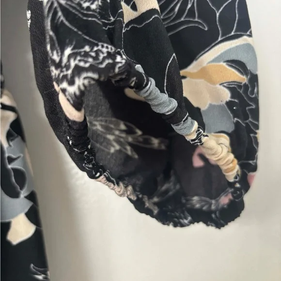 City Chic Floral Black Maxi Dress - Picture 4 of 8